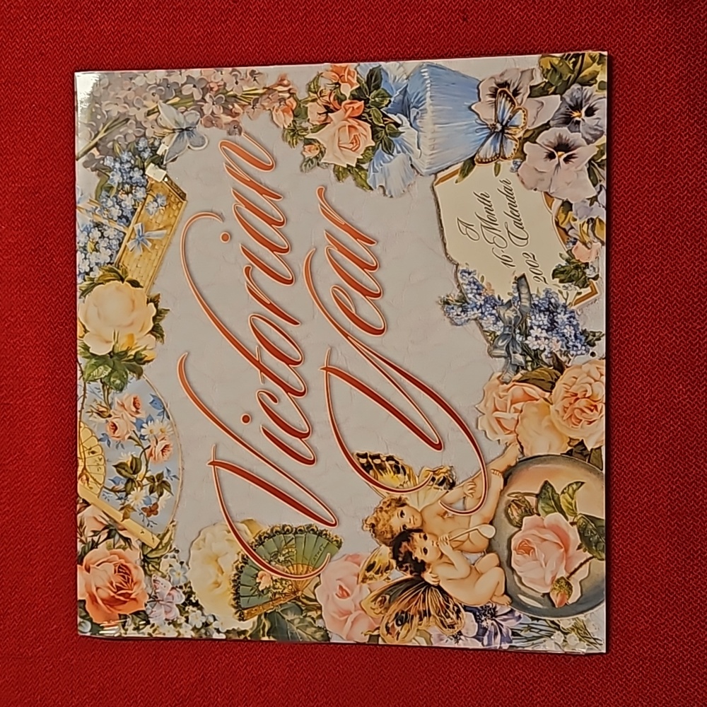 Victorian Year 16 month calendar 2002 UNOPENED collectible ephemera scrapbook